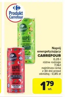 Carrefour Market Napój energetyczny Carrefour oferta