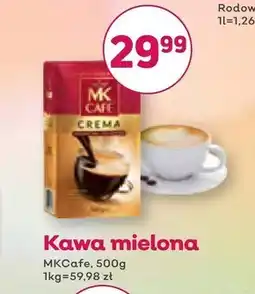 Społem MK Café Crema Kawa palona mielona 500 g oferta