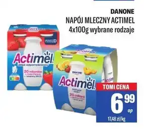 TomiMarkt Actimel Napój jogurtowy o smaku wieloowocowym 400 g (4 x 100 g) oferta