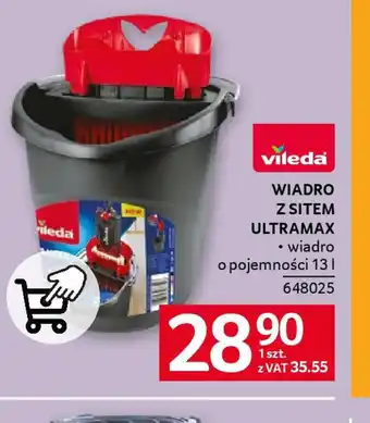 Selgros Wiadro Vileda z sitem Ultramax oferta