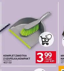 Selgros Komplet zmiotka z szufelką Kompakt oferta