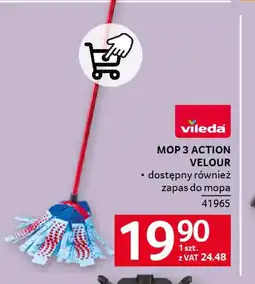 Selgros Mop Vileda 3 Action Velour oferta