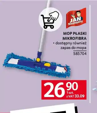 Selgros Mop płaski Mikrofibra Jan Niezbędny oferta