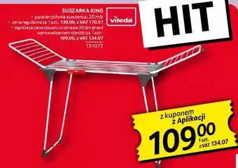 Selgros Suszarka King Vileda oferta