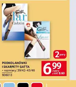 Selgros Podkolanówki i skarpetki Gatta oferta