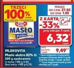 Kaufland Masło ekstra Mlekovita masło polskie oferta