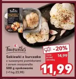 Kaufland Sakiewki z kurczaka z pomidorami i serem mozzarella K-classic favourites oferta