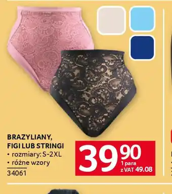 Selgros Brazyliany, figi lub stringi oferta