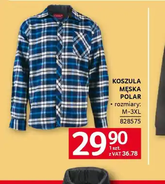 Selgros Koszula męska polar oferta