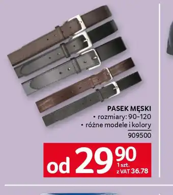 Selgros Pasek męski oferta