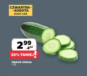 Netto Ogórek zielony oferta