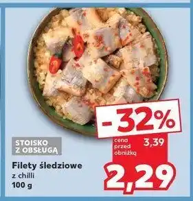 Kaufland Filety śledziowe z chili oferta