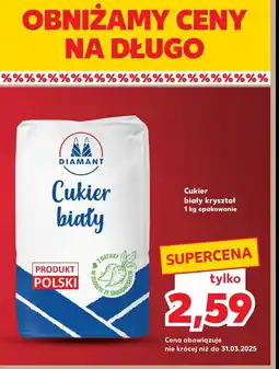 Kaufland Cukier biały Diamant Diamant polska oferta