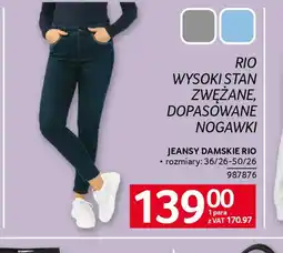 Selgros Jeansy damskie Rio oferta