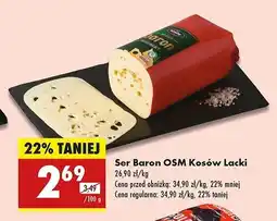 Biedronka Ser baron Osm kosów lacki oferta