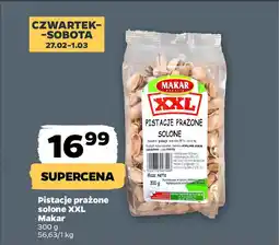 Netto Pistacje prażone solone XXL Makar oferta