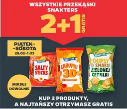 Netto Wszystkie przekąski snaxters oferta