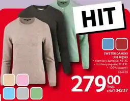 Selgros Sweter damski lub męski oferta