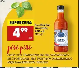 Biedronka Sos piri piri Gourmes oferta