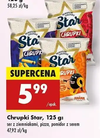 Biedronka Chrupki zębolce Star oferta