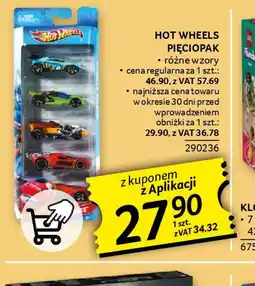 Selgros Hot Wheels Pieciopak oferta