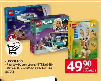 Selgros Klocki LEGO oferta