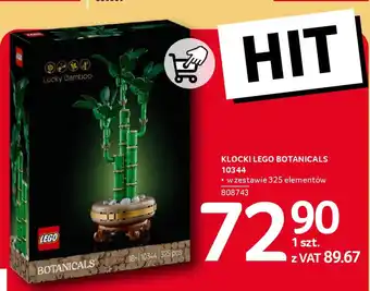 Selgros Klocki LEGO Botanicals Lucky Bamboo 10344 oferta