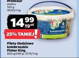 Netto Filety śledziowe kołobrzeskie Fisher King oferta