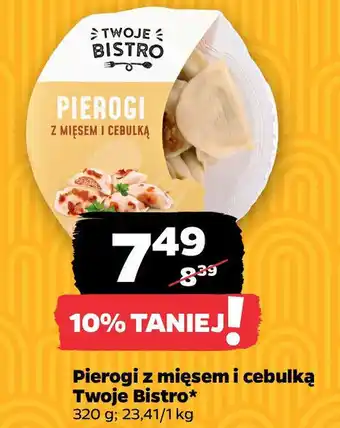 Netto Pierogi z mięsem i cebulką Twoje Bistro⭑ oferta