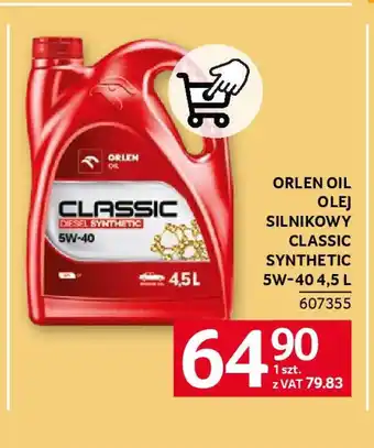 Selgros Orlen Oil Olej Silnikowy Classic Synthetic 5W-40 oferta