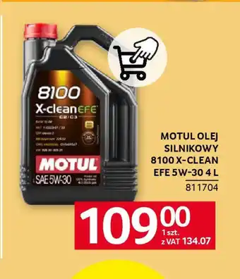 Selgros Motul olej silnikowy 8100 X-clean EFE 5W-30 oferta