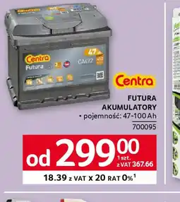 Selgros Centra Futura Akumulatory oferta