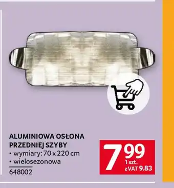 Selgros Aluminiowa osłona przedniej szyby oferta