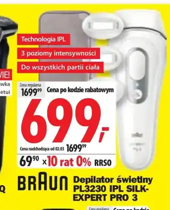 Media Expert Depilator Braun oferta