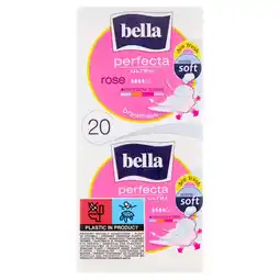 dm drogerie markt Bella Perfecta Ultra Rose Extra Soft Podpaski higieniczne 20 sztuk oferta