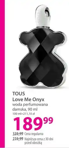 Hebe Woda perfumowana damska tous oferta