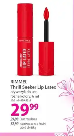 Hebe Błyszczyk do ust Rimmel oferta