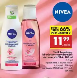 Biedronka Tonik do twarzy Nivea oferta