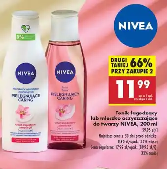 Biedronka Tonik do twarzy Nivea oferta