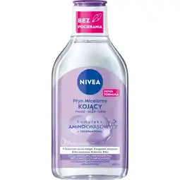 Biedronka Nivea MicellAIR 5w1 Płyn micelarny cera wrażliwa i nadwrażliwa 400 ml oferta