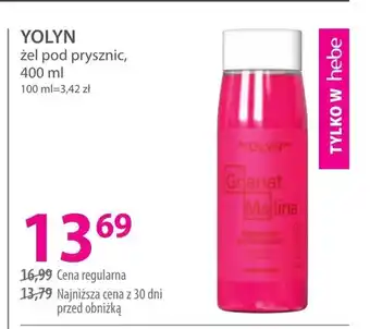 Hebe Żel pod prysznic Yolyn oferta