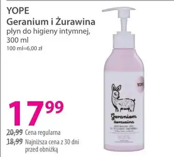 Hebe Płyn do higieny intymnej Yope oferta