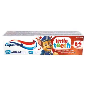 Hebe Aquafresh Little Teeth Pasta do zębów z fluorkiem 50 ml oferta