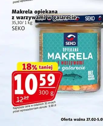 Prim Market Makrela w galarecie Seko oferta