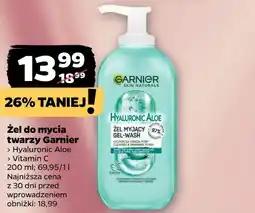 Netto Żel do mycia twarzy Garnier oferta