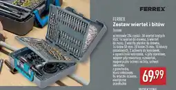 ALDI FERREX Zestaw wierteł i bitów Zestaw oferta