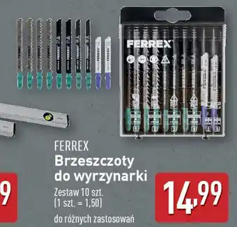 ALDI FERREX Brzeszczoty do wyrzynarki oferta