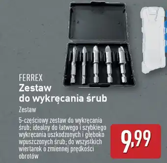 ALDI FERREX Zestaw do wykręcania śrub oferta