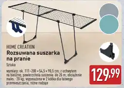 ALDI HOME CREATION Rozsuwana suszarka na pranie oferta