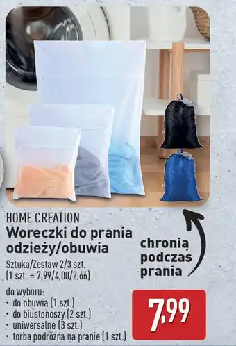 ALDI HOME CREATION Woreczki do prania odzieży/obuwia oferta